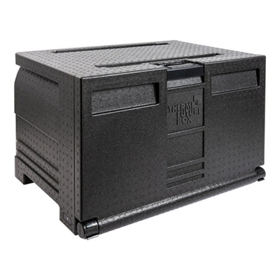 Thermobox Zijlader | Euronorm kratten 60x40cm | 9 regalen | 750x455x(H)500mm
